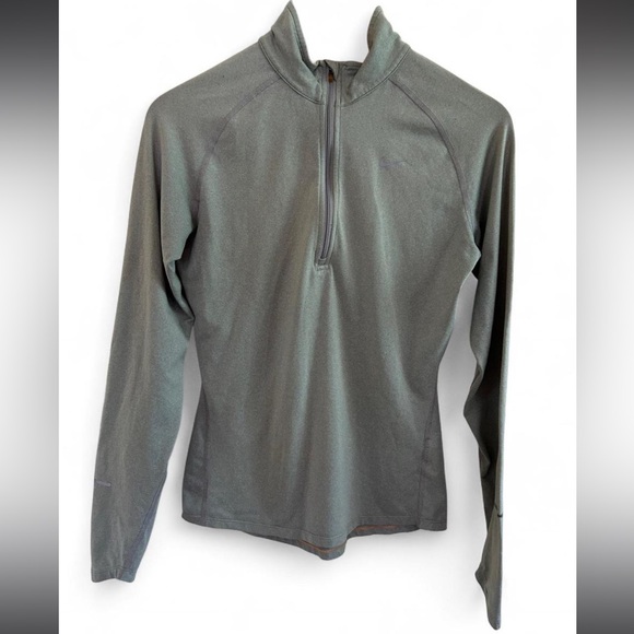 Nike Grey Half-Zip Pullover - Picture 5 of 13